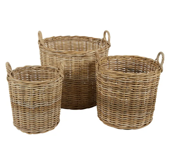 Nambo Rattan Basket Round Small