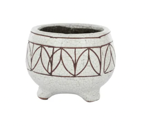 Navette Ceramic Pot