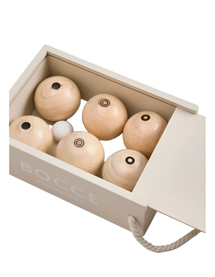 Wooden Bocce Set