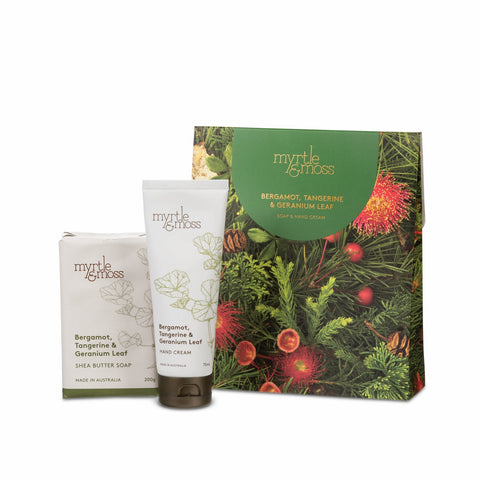 Christmas Duet Bergamot, Tangerine & Geranium Leaf Gift Set