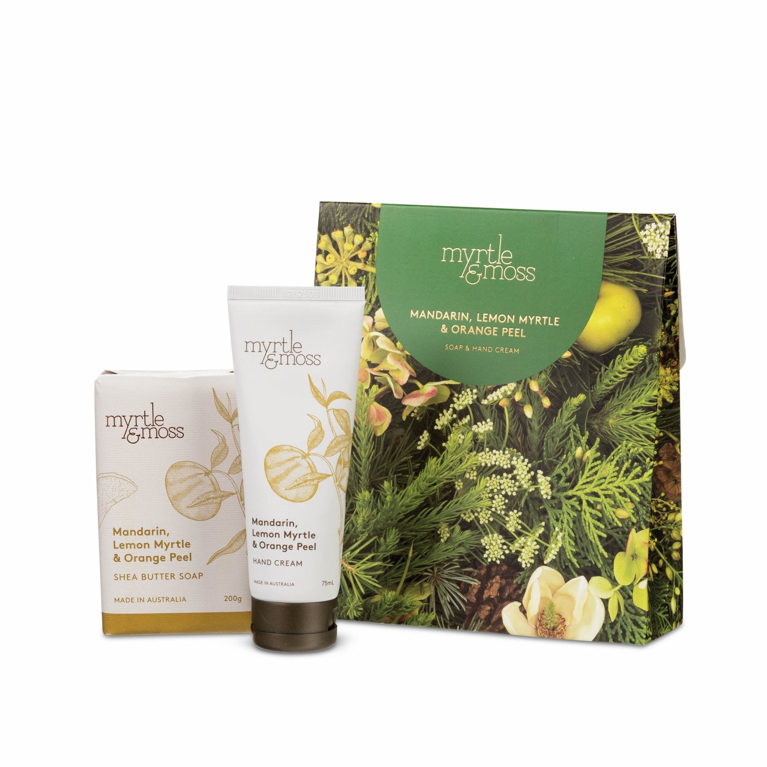 Christmas Duet Mandarin, Lemon Myrtle & Orange Peel Gift Set