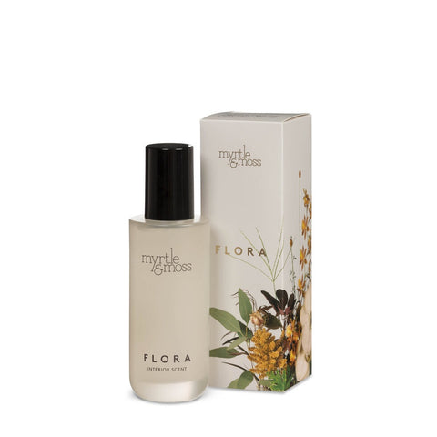 "Flora" Vetiver, Gardenia, Orange, Jasmine, Rhubarb Botanical Interior Scent