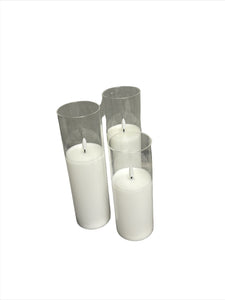 LED candle trio