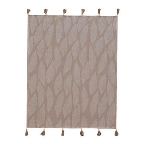 Kye Throw Taupe & Cream