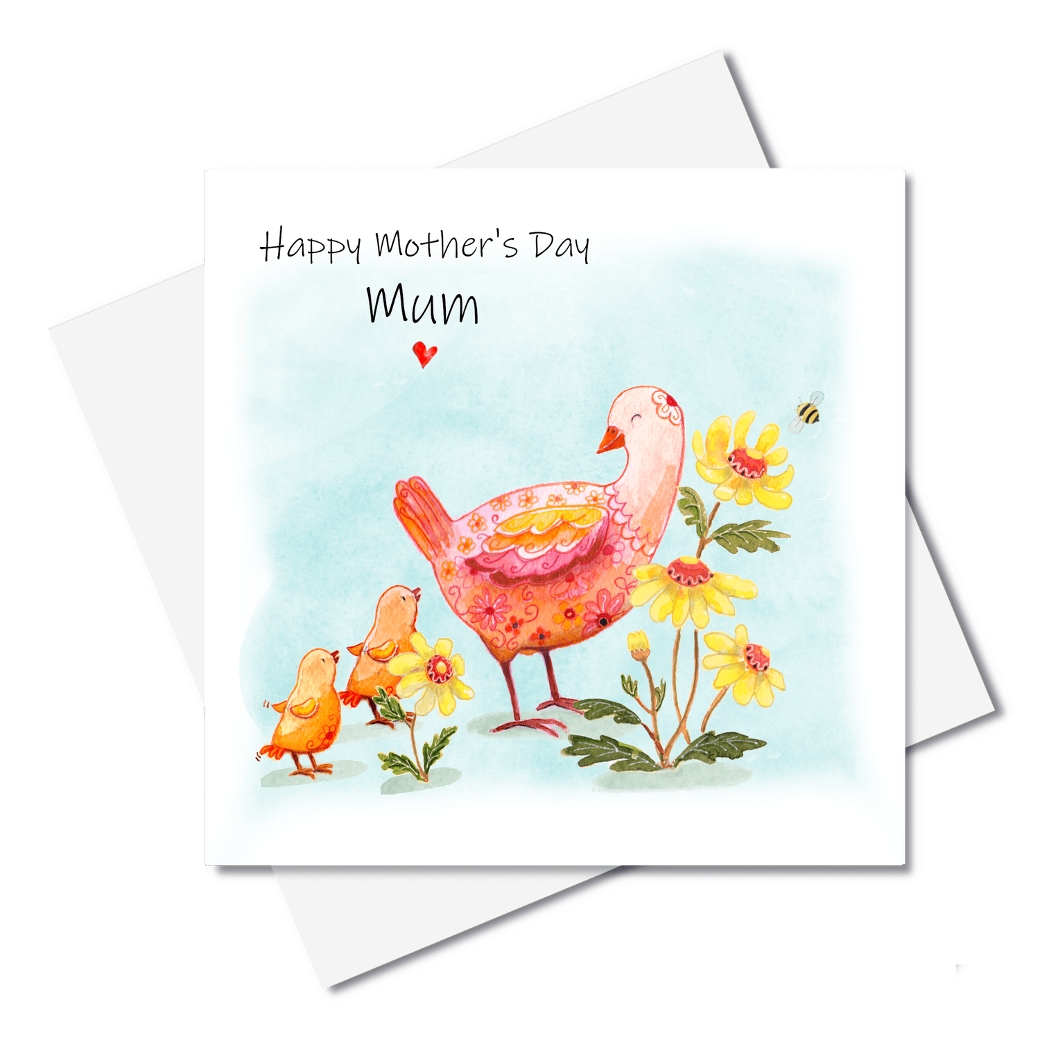 Happy Mother's Day Hen & Chick Card