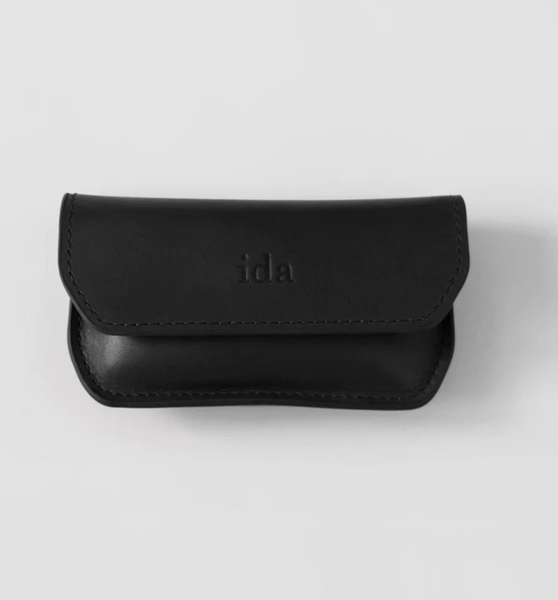 Ida Luxe Reusable Leather Shopping Bag