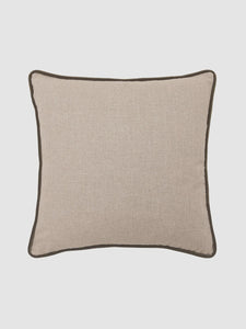 Etro Piped Cushion Olive 50cm x 50cm