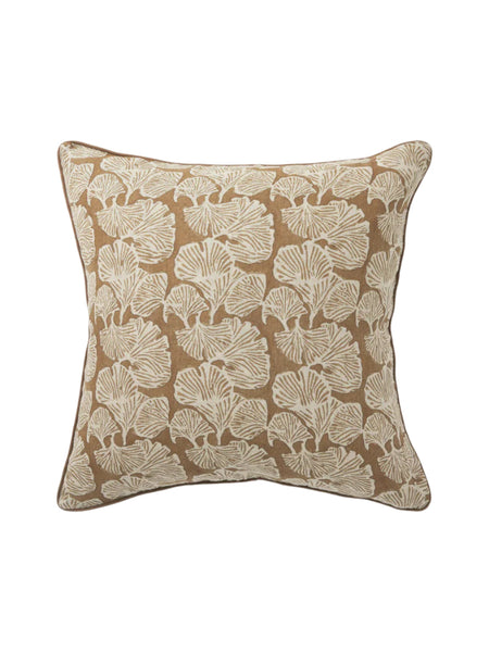 Ginko Cushion Bronze 50 x 50 cm