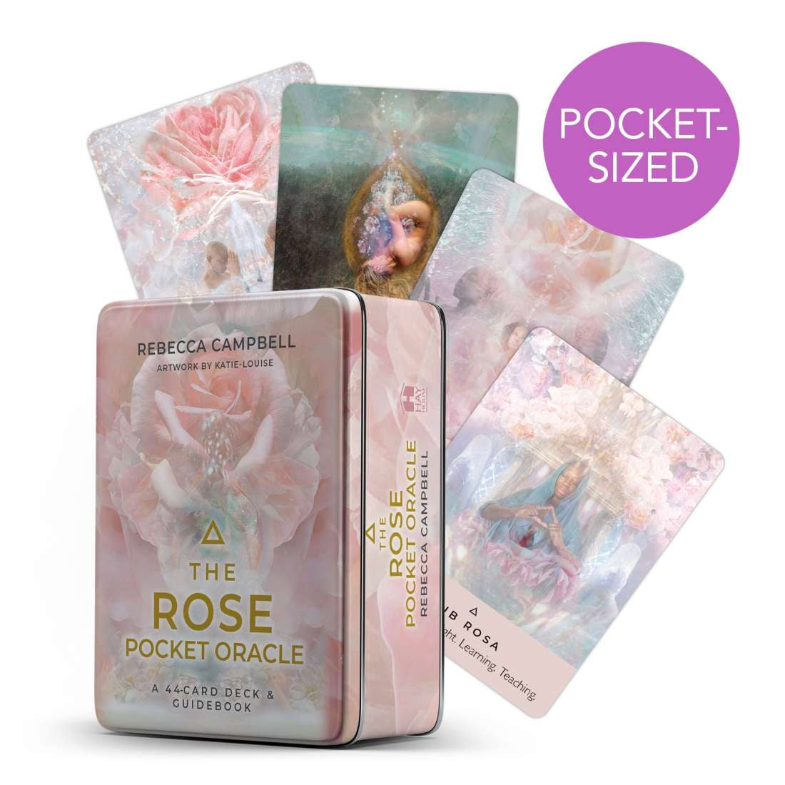Rose Pocket Oracle Cards Tin by Rebecca Campbell
