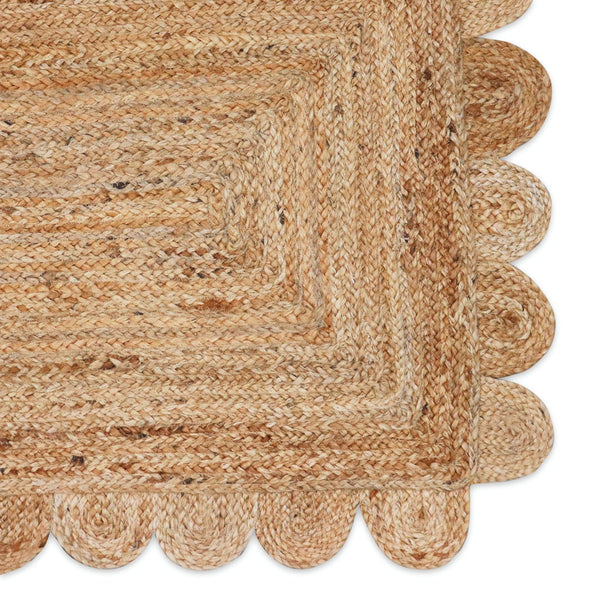 Scallop Jute Table Runner