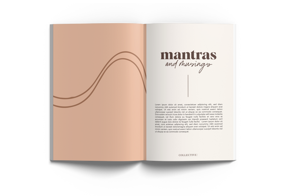 Mantras & Musings Journal by Lisa Messenger