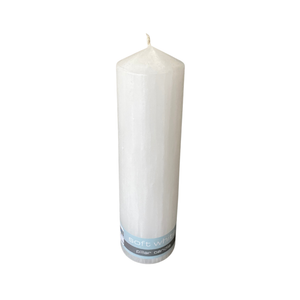 Soft White Pillar Candle 54mm x 200mm