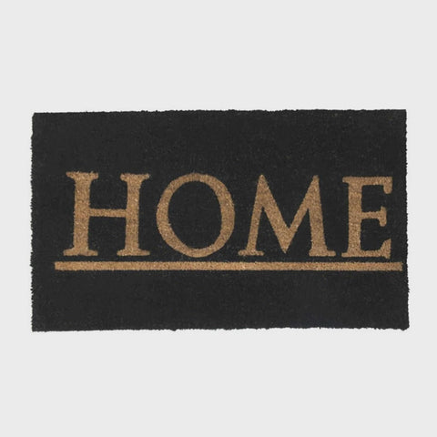 "Home" Coir Doormat