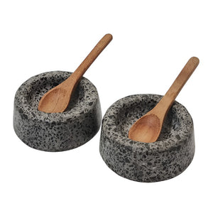 Alce Pinch Pots With Spoons