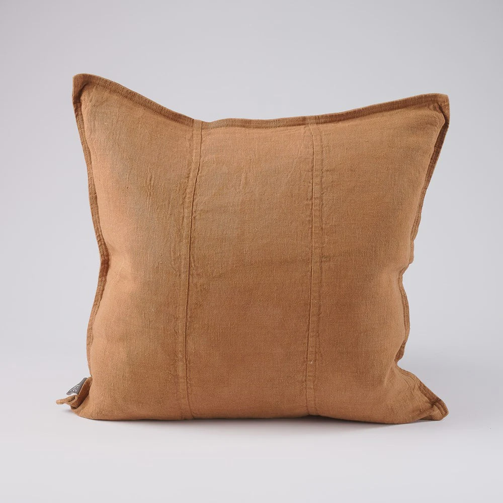 Luca Linen Cushion Nutmeg 50 x 50  cm