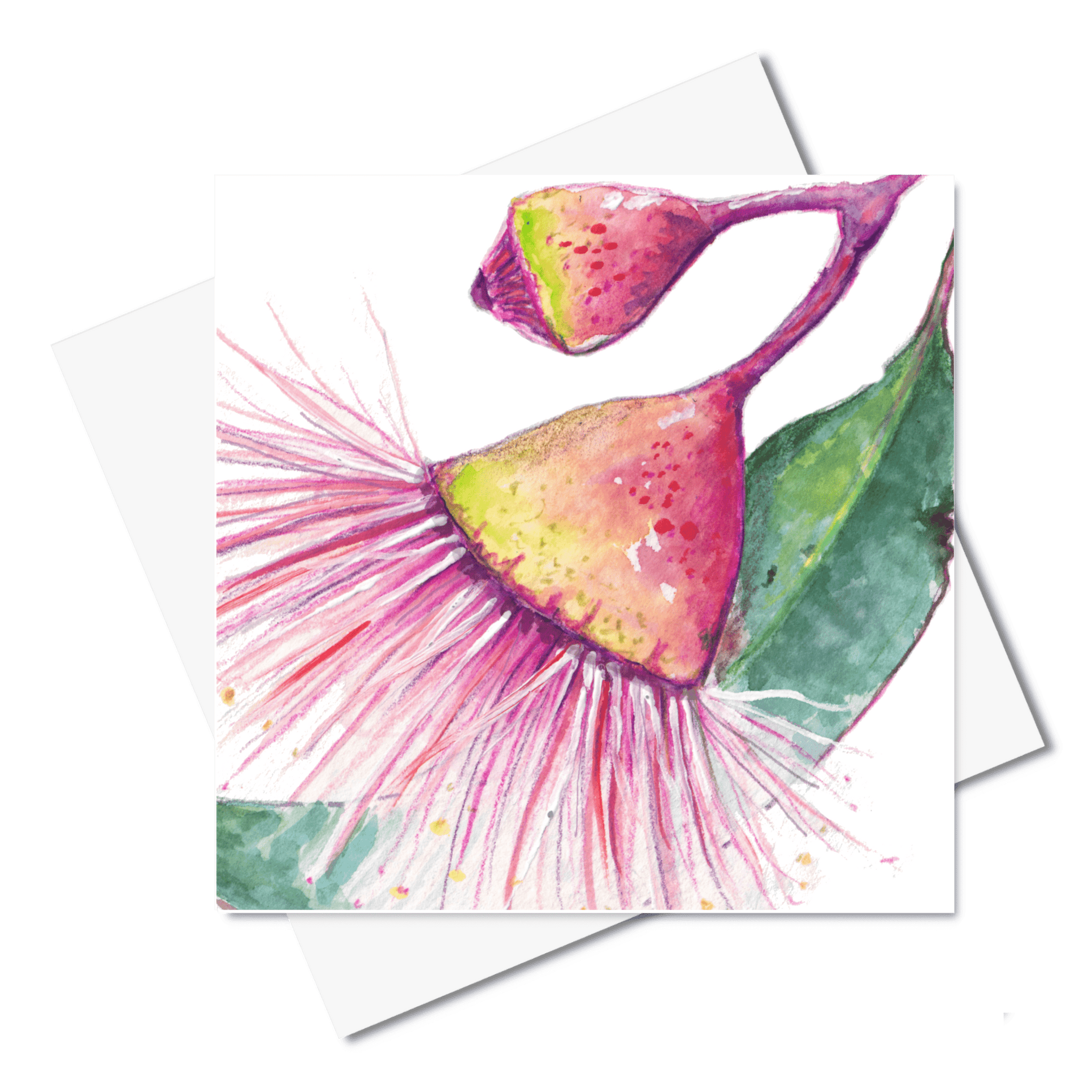 Eucalyptus Flower Card