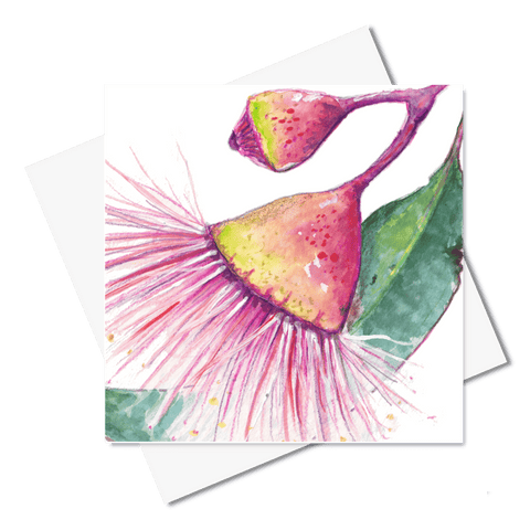 Eucalyptus Flower Card