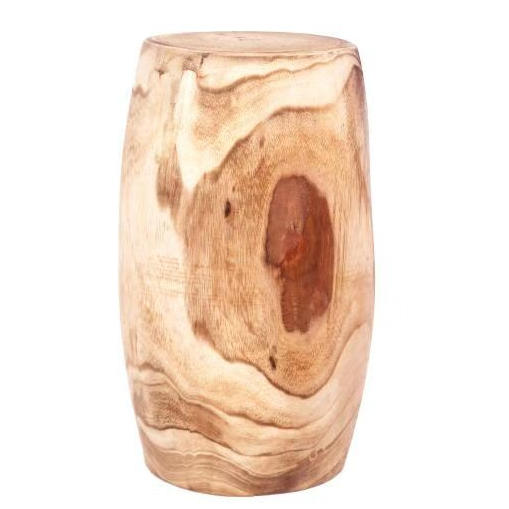 Reversible Wooden Stool & Pot Small