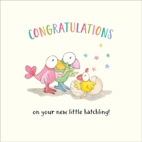 'Congratulations on Your New Little Hatchling' Card