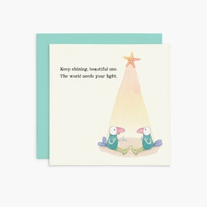 Keep Shining Little One Greeting Card