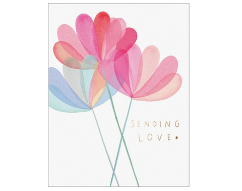 'Sending Love' Card