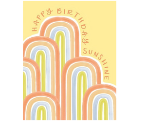 'Happy Birthday Sunshine' Card