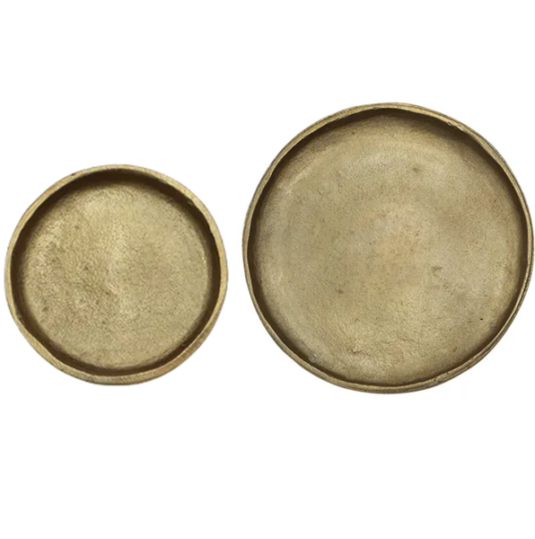 Handforged Brass Plates