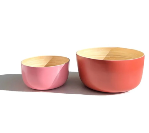 Bamboo Bowls Terra & Peach