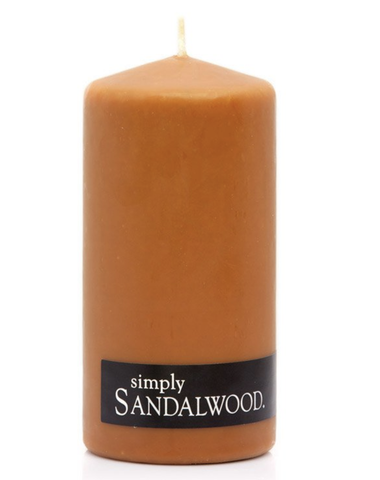 Sandalwood Pillar Candle