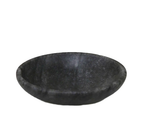Black Salt Dish Large