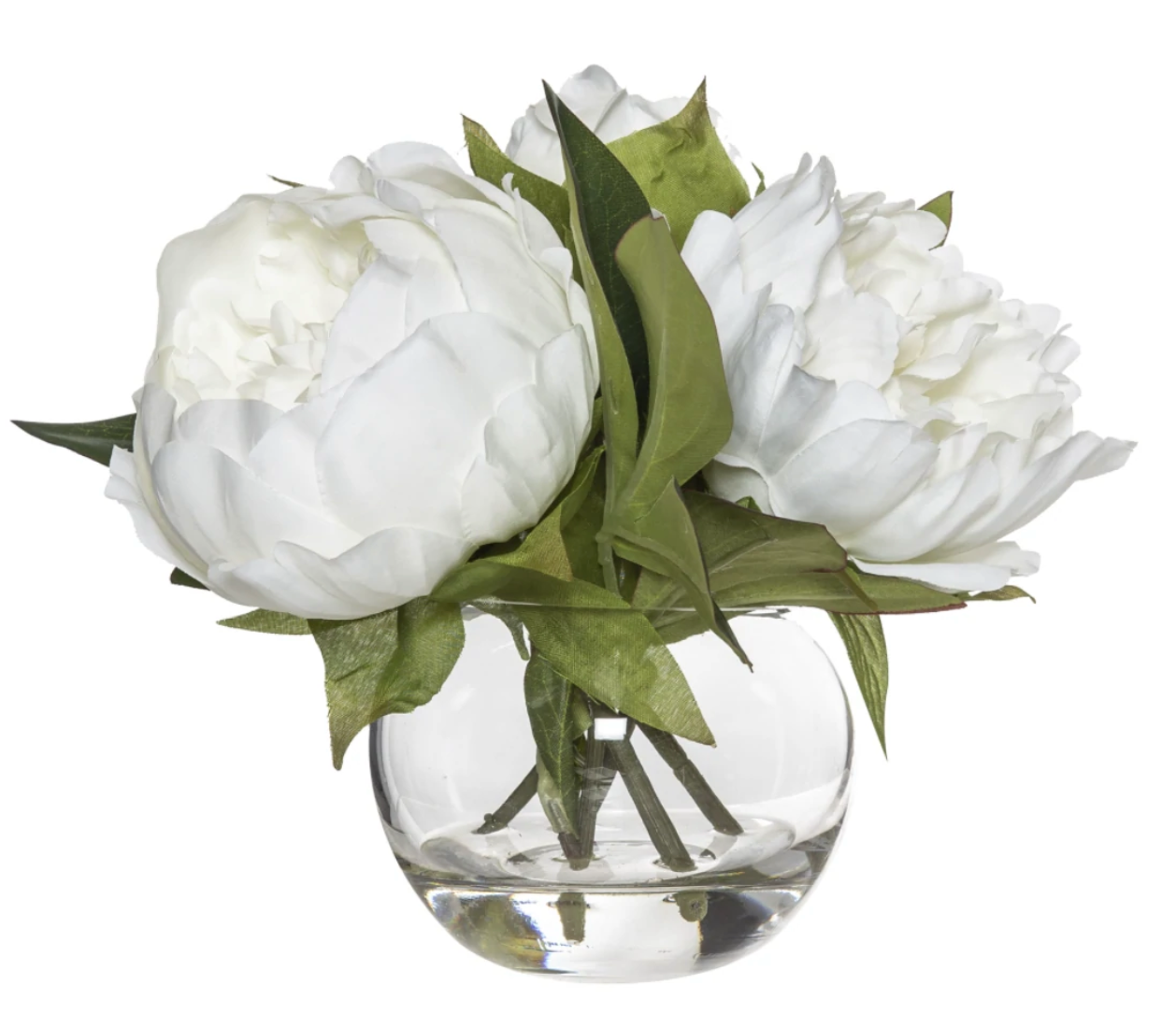 Peony w Sphere Vase