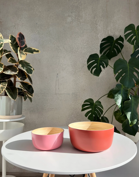 Bamboo Bowls Terra & Peach