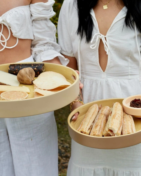 Bamboo Trays Wheat & Oat