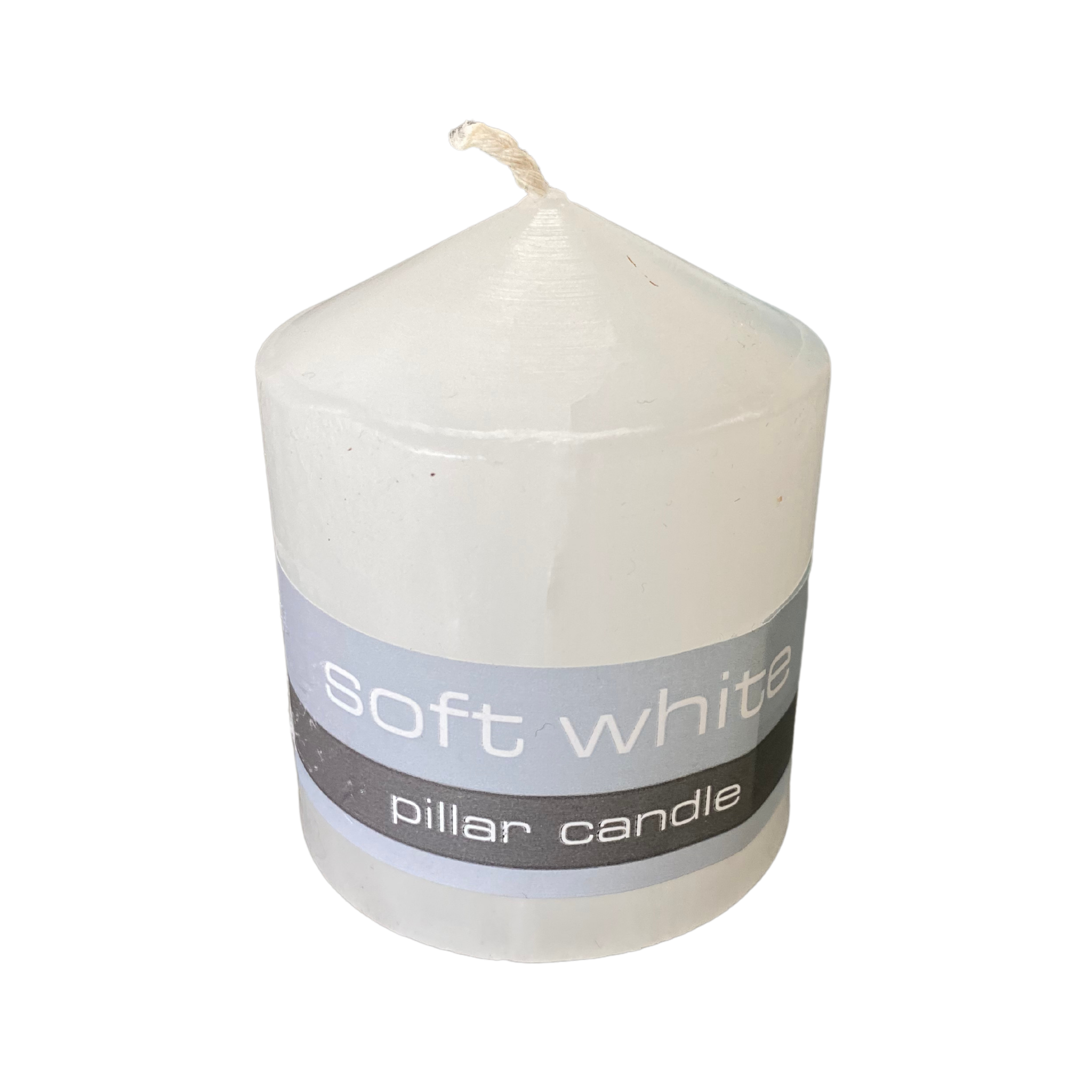 Soft White Pillar Candle 54mm x 64mm