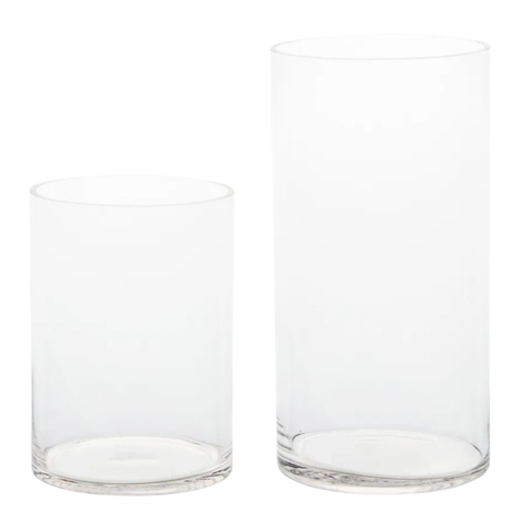 Cylinder Glass Vases