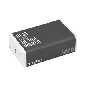"Best Dad In The World" Green Soap
