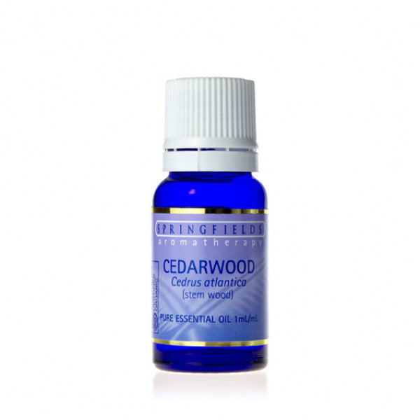 Certified Organic Cedarwood Essential Oil 11ml