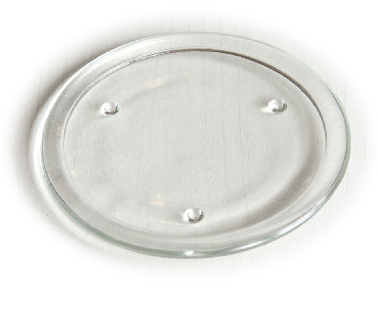 Glass Candle Plate