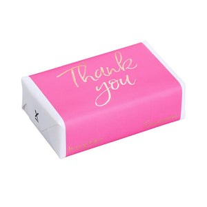 'Thank You' Hot Pink Soap