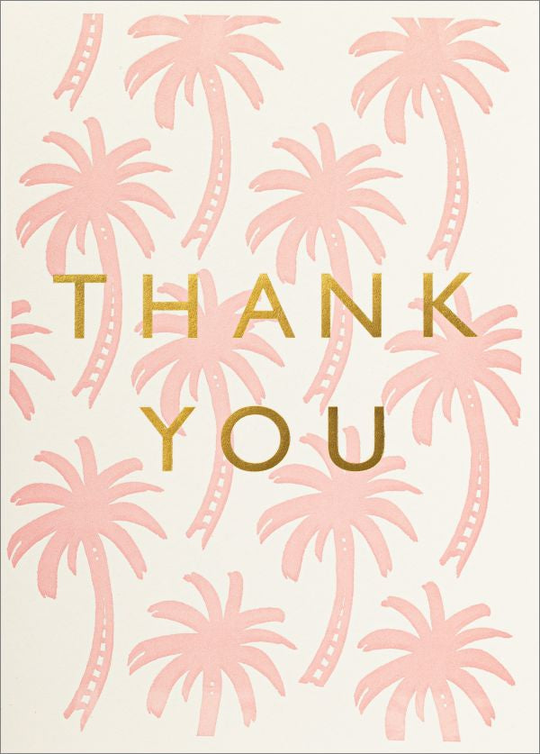 'Thank You' Palm Card