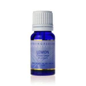 Certified Organic Lemon Essential Oil 11ml